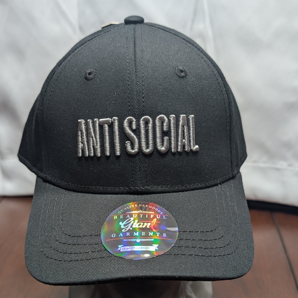 ANTISOCIAL SnapBack Hat by Beautiful Giant